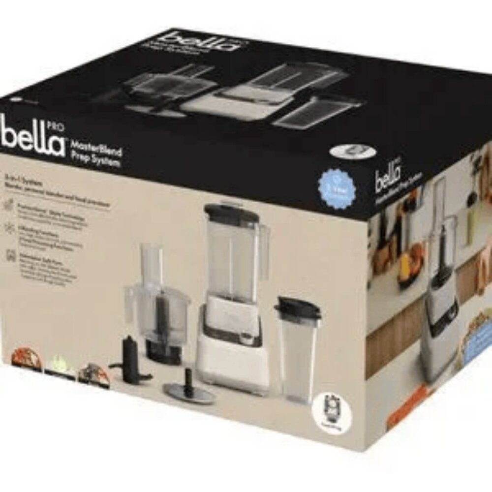 MasterBlend 3-in-1 Prep System with Blender & Food Processor (Brand New)